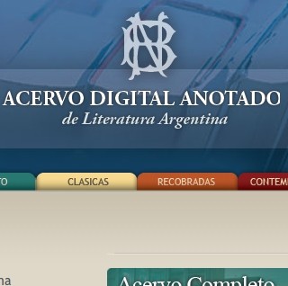 Acervo digital anotado de literatura argentina